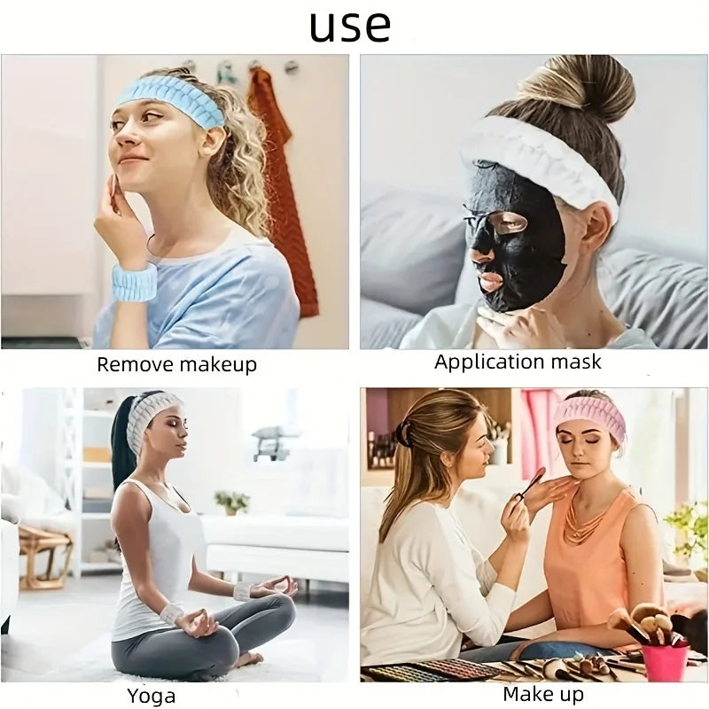 عصابة رأس شمعية عالية المرونة للمكياج